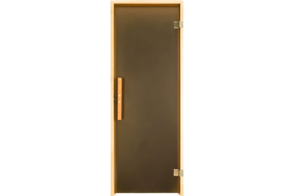 Двери для бани и сауны Tesli Lux Sateen RS 2000 x 700