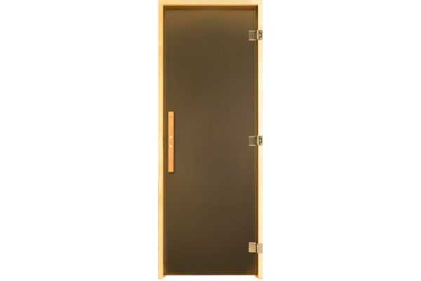 Двери для бани и сауны Tesli Lux Sateen RS 2050х800